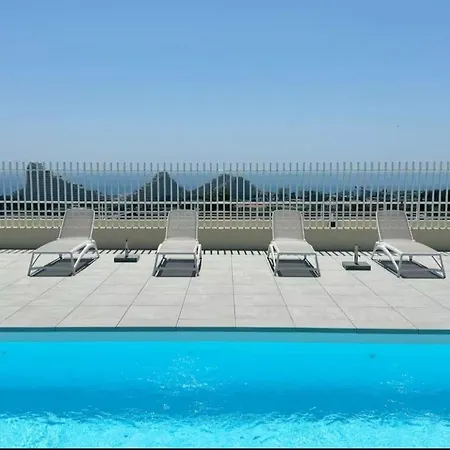 Apartamento Bel Air Exclusive, Rofftop Pool & Sea View Villeneuve-Loubet
